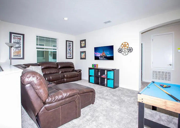 Gorgeous 5 Bd Single Family Close To Disney @ Storey Lake Resort 2734